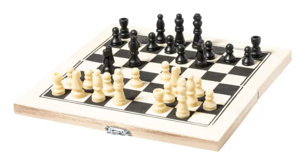 Blitz chess set White Black