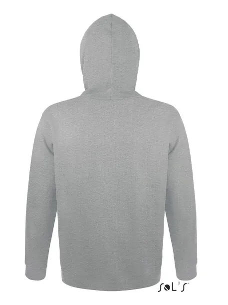  SOL'S SNAKE - UNISEX HOODED SWEATSHIRT - SOL'S Grey Melange