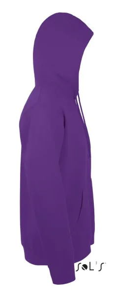 SOL'S SNAKE unisex hoodica - SOL'S Tamno ljubičasta