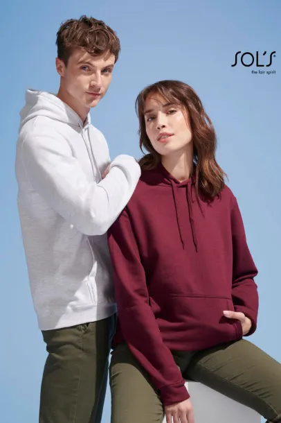  SOL'S SNAKE unisex hoodica - SOL'S Nebeski plava