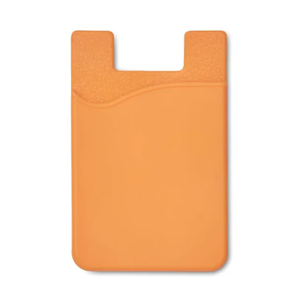 SILICARD Silicone cardholder Orange