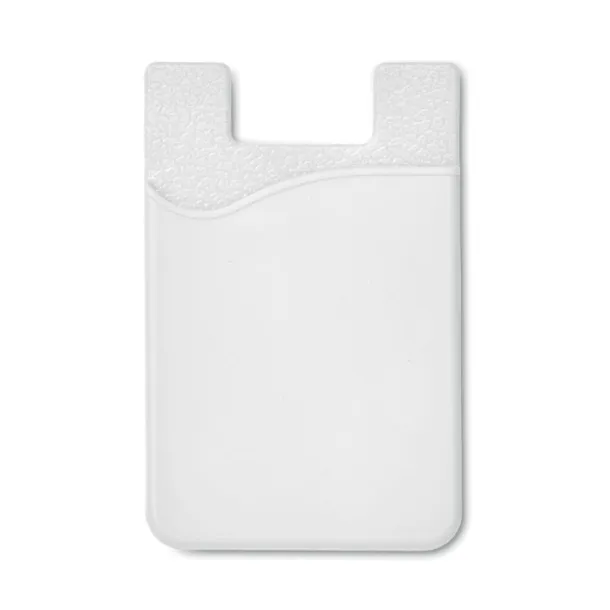 SILICARD Silicone cardholder White