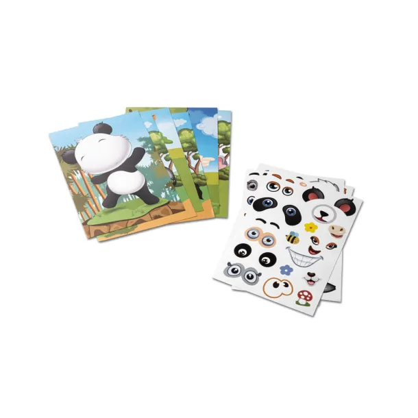 MADAGASCAR Stickers game White