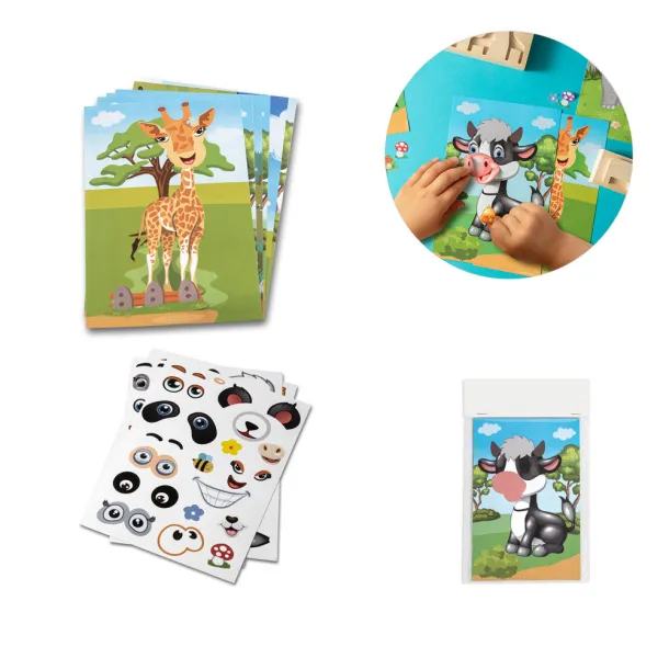 MADAGASCAR Stickers game