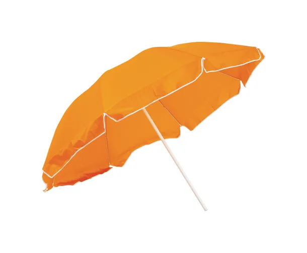 Mojacar beach umbrella Orange White