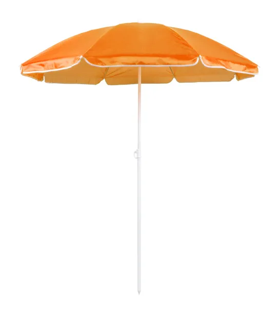 Mojacar beach umbrella Orange White