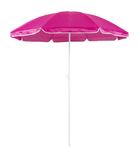 Givon beach umbrella Pink White