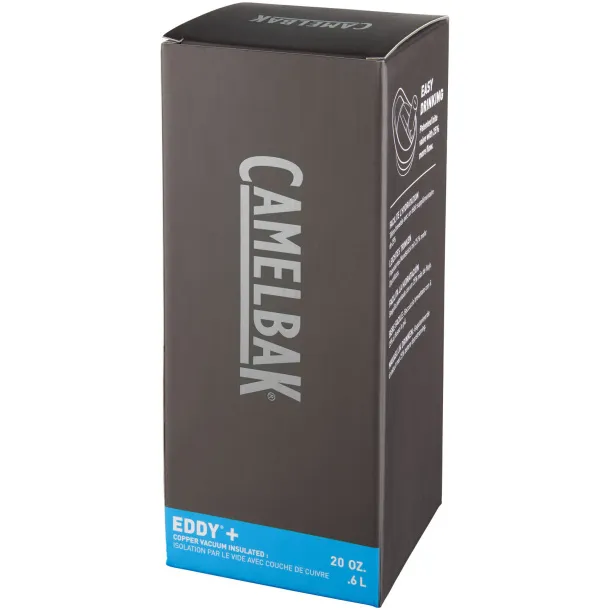 Eddy+ 600 ml copper vacuum insulated sport bottle - CamelBak Crna