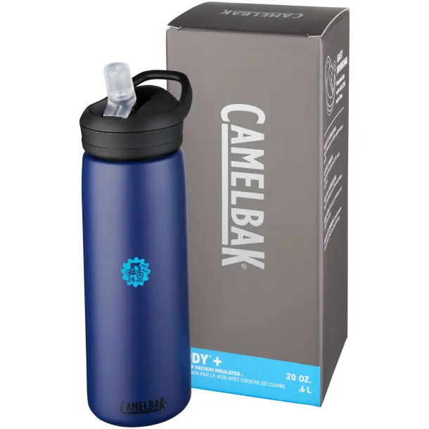 Eddy+ 600 ml copper vacuum insulated sport bottle - CamelBak Navy