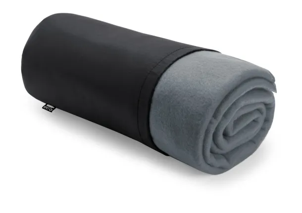 Nanda deka od RPET flisa, 200 g/m². ash grey