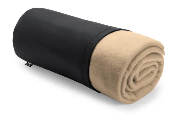 Nanda deka od RPET flisa, 200 g/m². Bež