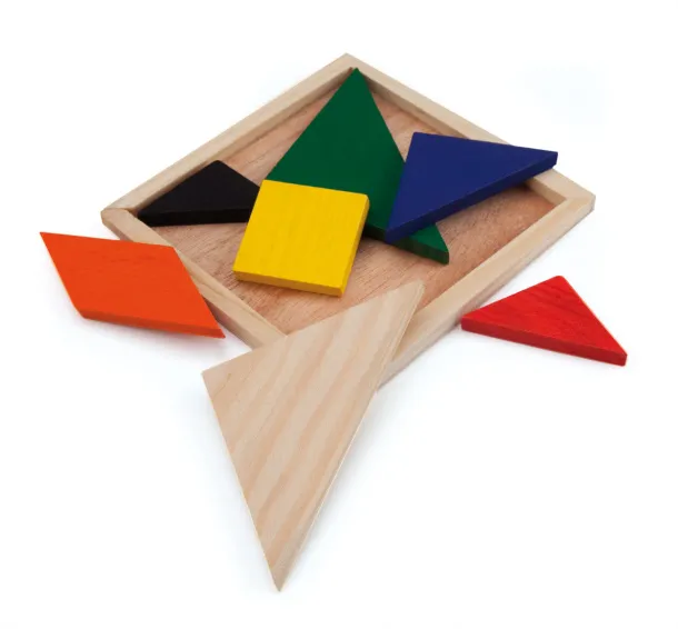 Tangram puzzle Višebojno