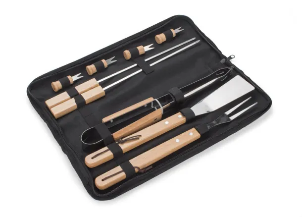 PANO Barbecue set - Bella+Canvas Crna
