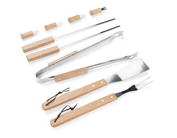 PANO Barbecue set - Bella+Canvas Crna