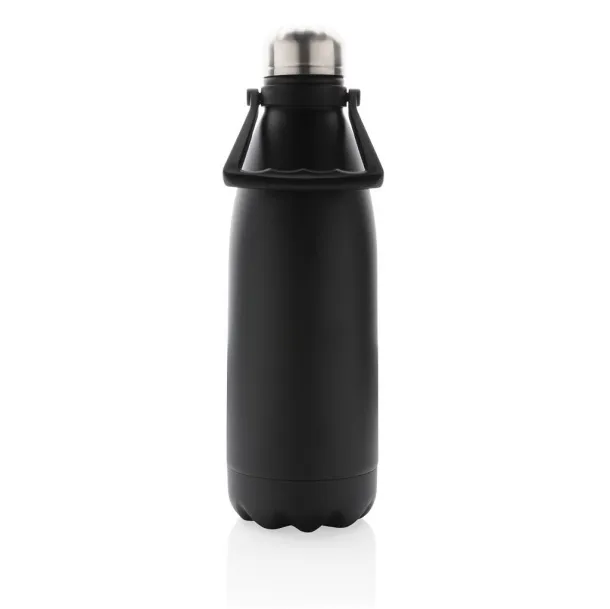  RCS Recycled stainless steel large vacuum bottle 1.5L - XD Collection Black 