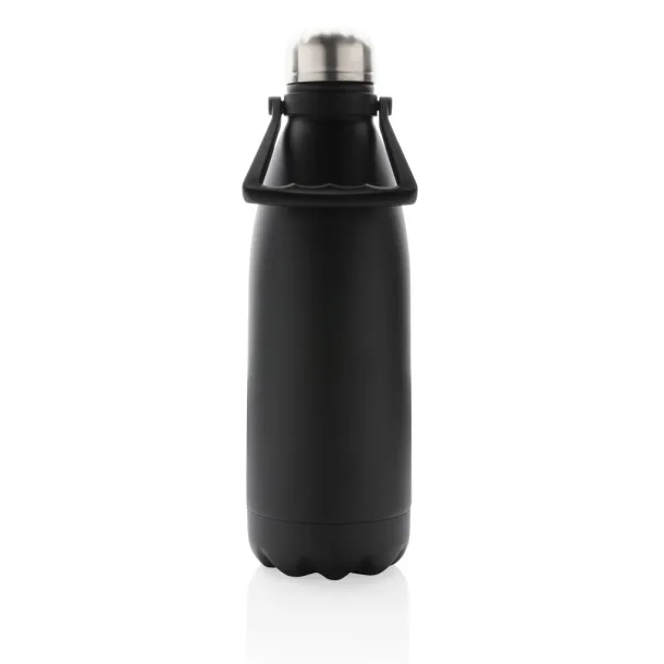  RCS Recycled stainless steel large vacuum bottle 1.5L - XD Collection Black 