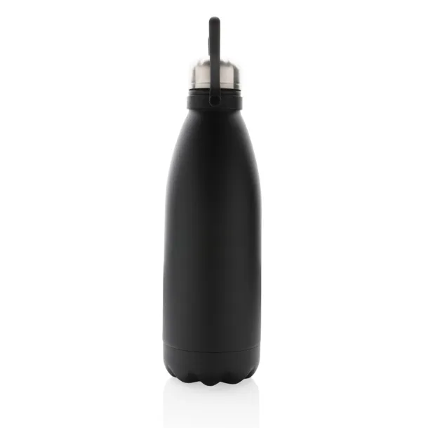  RCS Recycled stainless steel large vacuum bottle 1.5L - XD Collection Black 