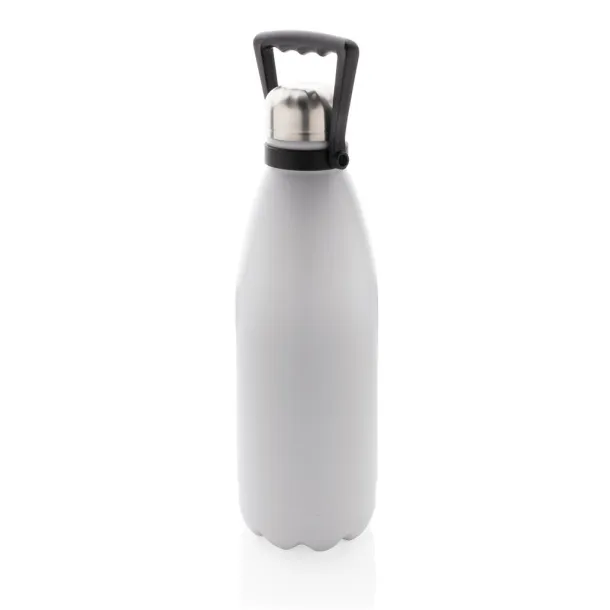  RCS Recycled stainless steel large vacuum bottle 1.5L - XD Collection White 