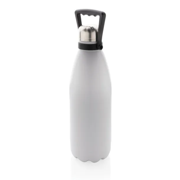  RCS Recycled stainless steel large vacuum bottle 1.5L - XD Collection White 