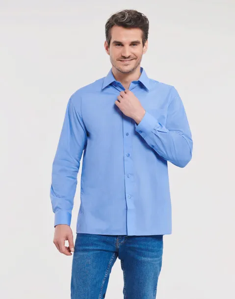  Poplin Shirt LS - Russell Collection