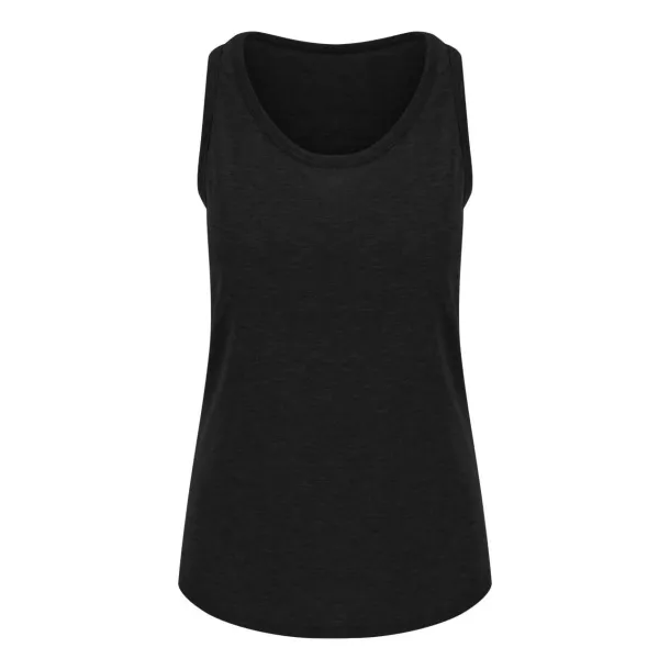  WOMEN'S TRI-BLEND VEST - Just Ts Solid Black