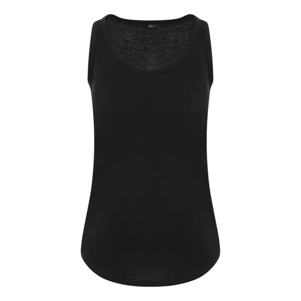  WOMEN'S TRI-BLEND VEST - Just Ts Solid Black