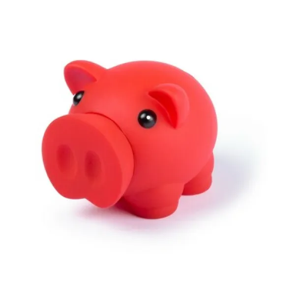  Piggy bank red