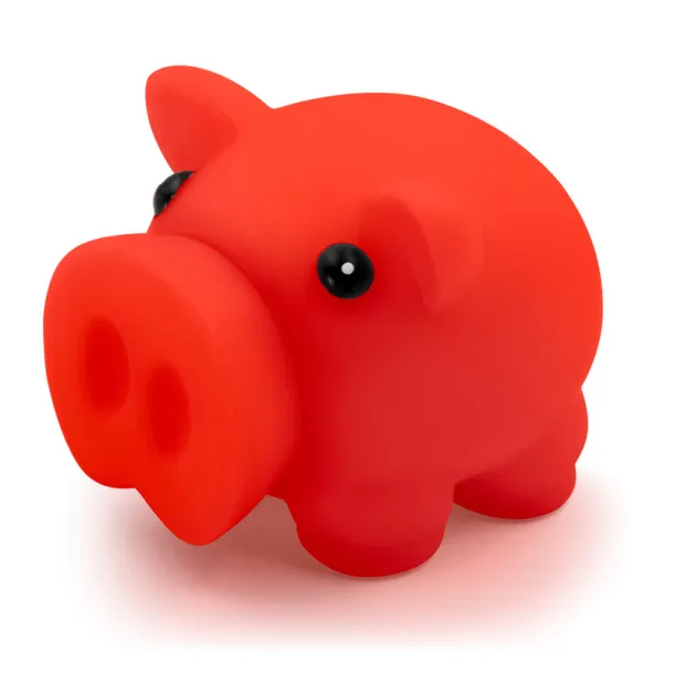  Piggy bank red