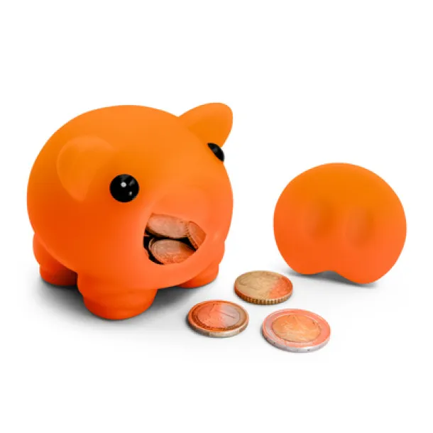  Piggy bank orange