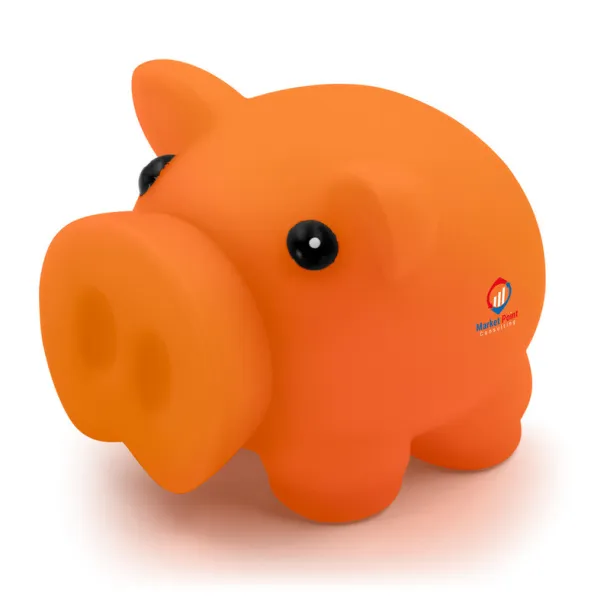  Piggy bank orange