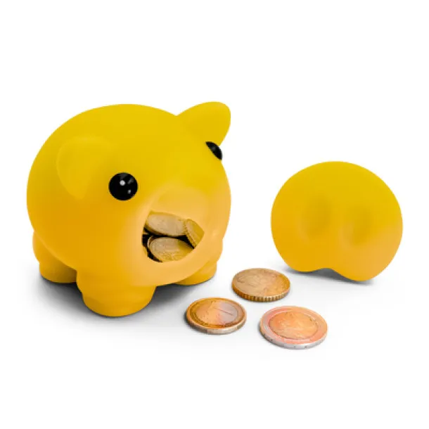  Piggy bank yellow