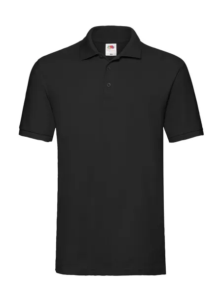  Premium polo majica, 180 g/m² - Fruit of the Loom Crna