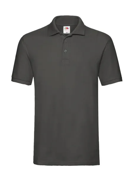  Premium polo majica - Fruit of the Loom Light Graphite