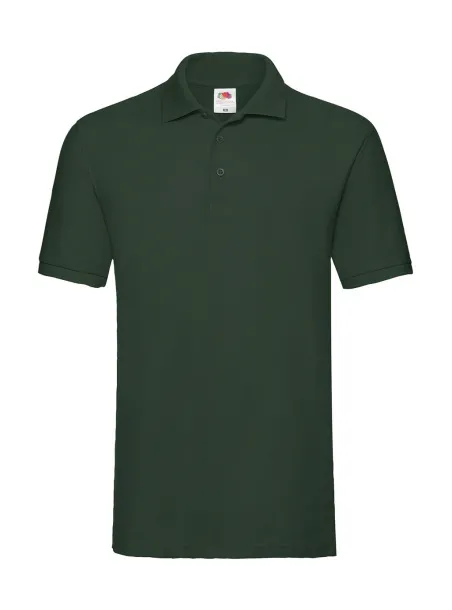  Premium Polo - Fruit of the Loom Bottle Green