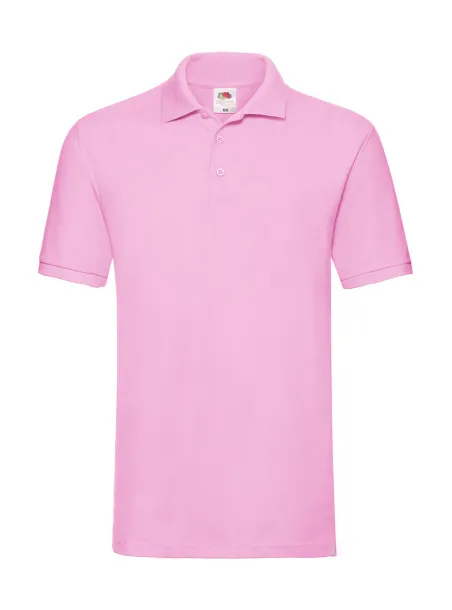  Premium Polo - Fruit of the Loom Light Pink