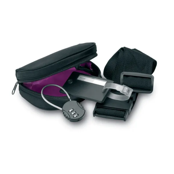 TRAVELSUP trodjelni putni set Crna