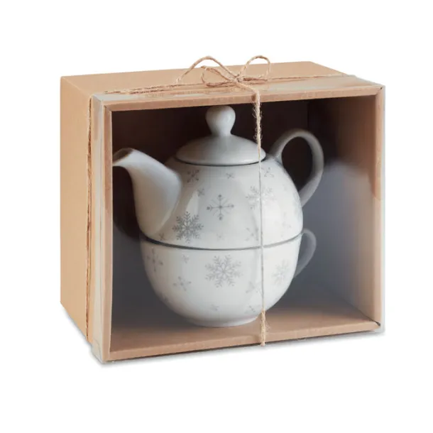 SONDRIO TEA Christmas tea set Grey