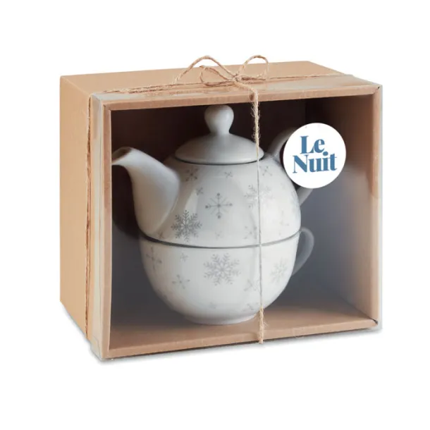 SONDRIO TEA Christmas tea set Grey