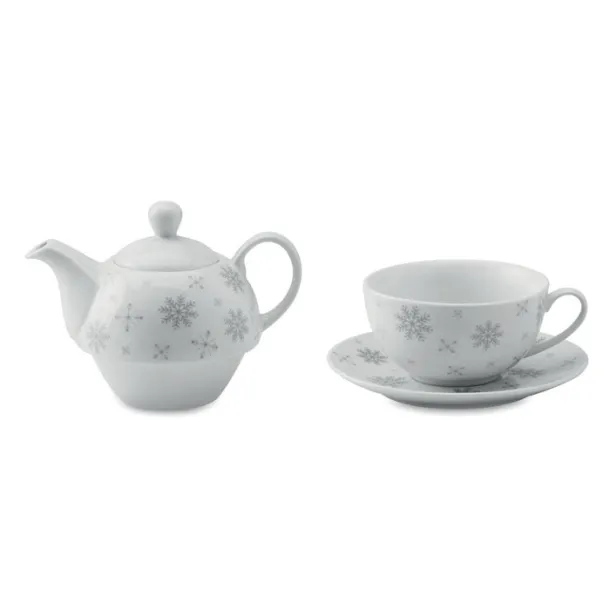 SONDRIO TEA Christmas tea set Grey