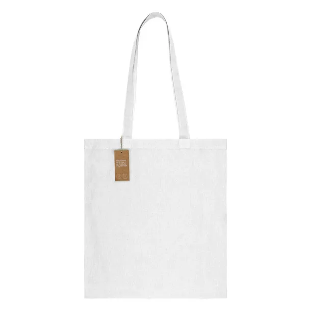 NATURELLA RECYCLE 120 Recycled cotton bag, 120 g/m2 White