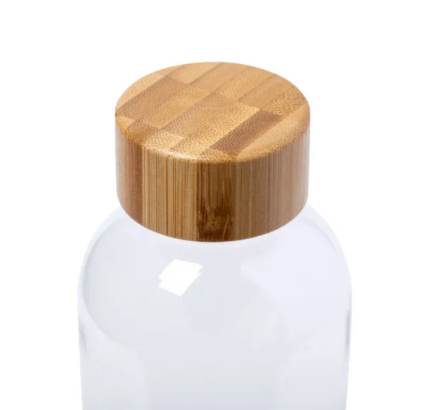 Famboo sportska boca od RPET-a, 500 ml Prirodna Prozirno
