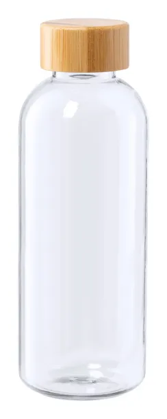 Famboo sportska boca od RPET-a, 500 ml Prirodna Prozirno