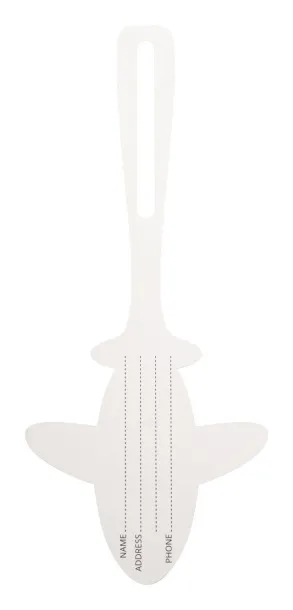 Heathrow luggage tag White