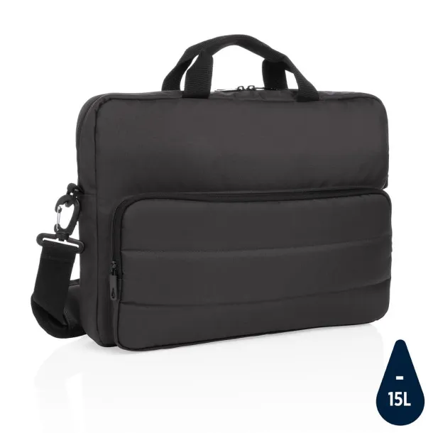  Impact AWARE™ RPET 15,6"laptop bag - XD Xclusive Black 