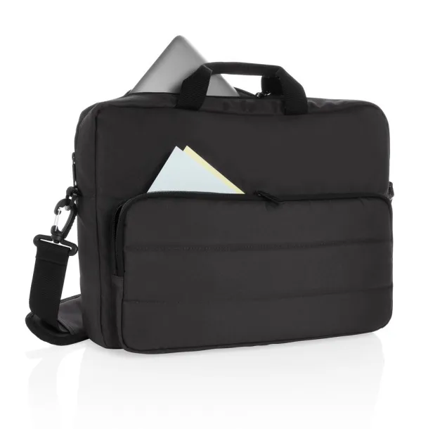  Impact AWARE™ RPET 15,6"laptop bag - XD Xclusive Black 