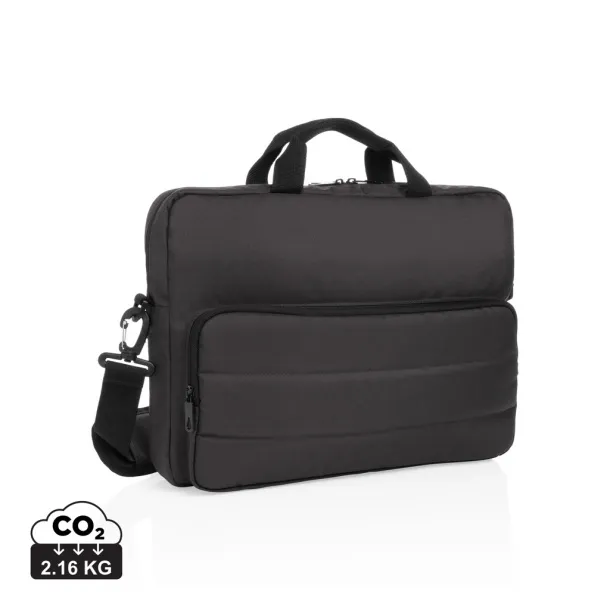  Impact AWARE™ RPET 15,6"laptop bag - XD Xclusive Black 