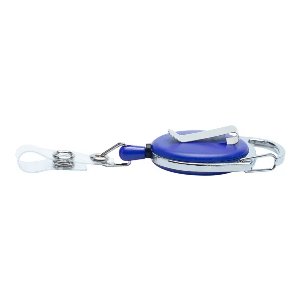 SKIPASS skipass tag with carabiner Blue