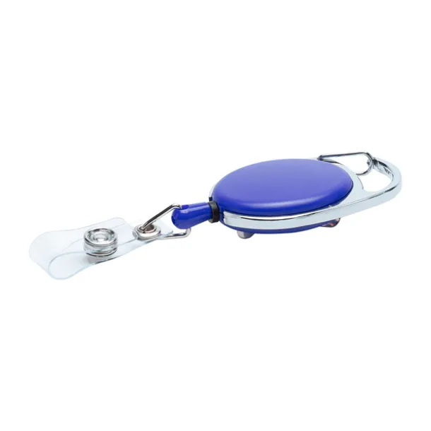 SKIPASS skipass tag with carabiner Blue