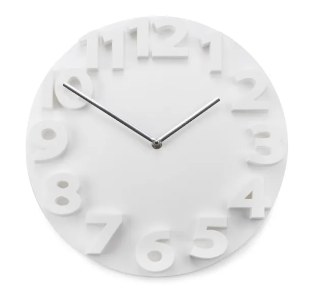 MAURO Wall clock Bijela