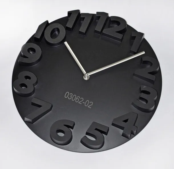 MAURO Wall clock Black